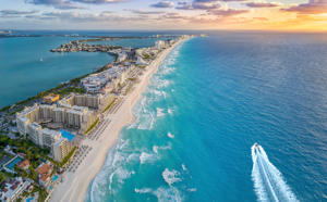 The Mexican state of Quintana Roo includes tourist destinations such as Cancun, Playa del Carmen, Riviera Maya, Tulum, Isla Mujeres, Isla Holbox and Cozumel.