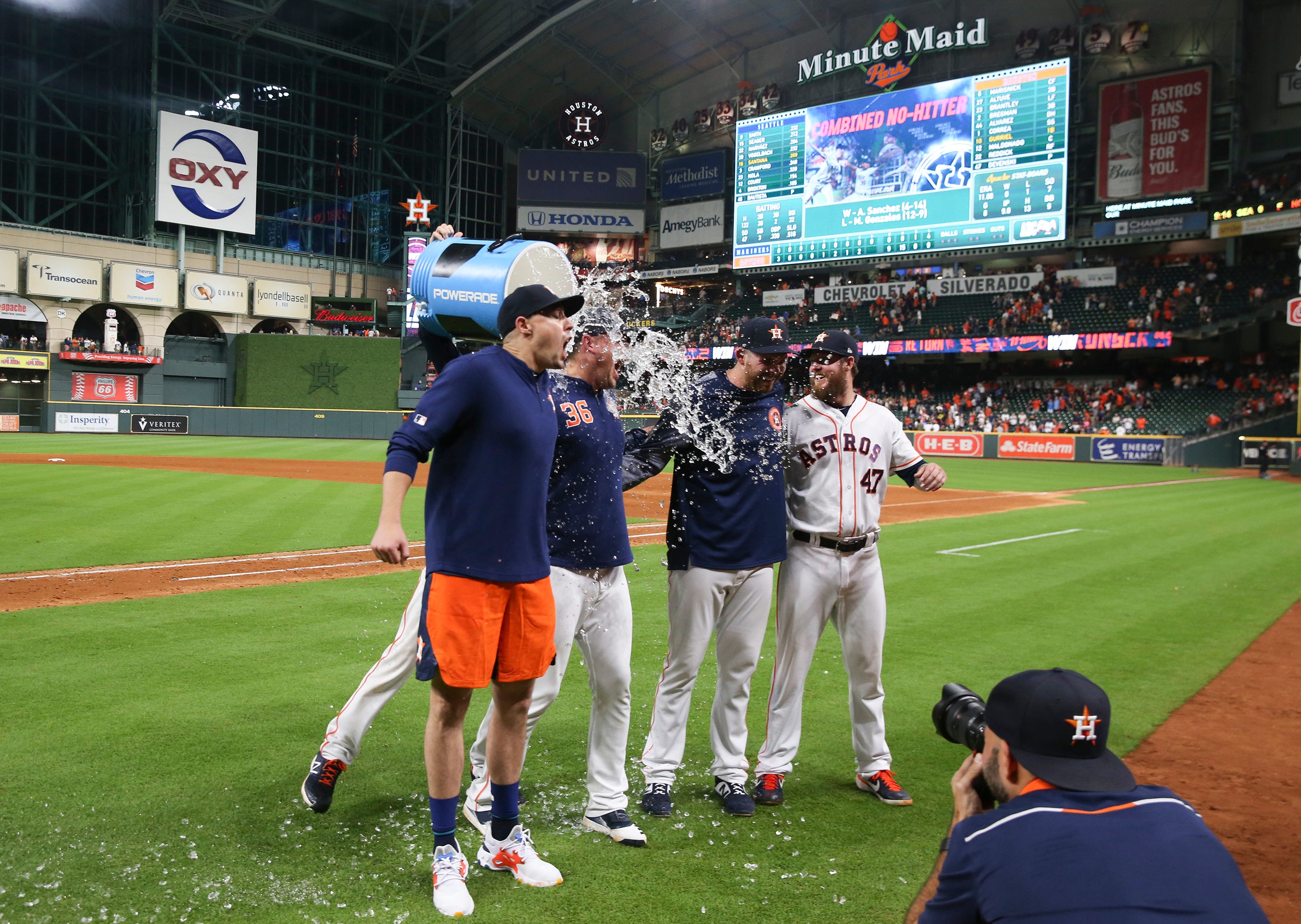 The Sports Report: Astros Pitch Combined Nohitter To Even World Series