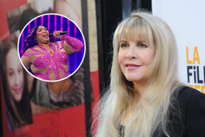 Stevie Nicks arrives for The Book of Henry 2017 Los Angeles Premiere at ArcLight Culver City on June 14, 2017 in Culver City, California. Lizo performs onstage at Little Caesars Arena on October 6, 2022 in Detroit, Michigan.