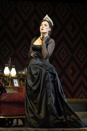 Sonya Yonchava performs in a Fedora by Giordano in this photo courtesy of the Met Opera. (Ken Howard/Met Opera via AP)