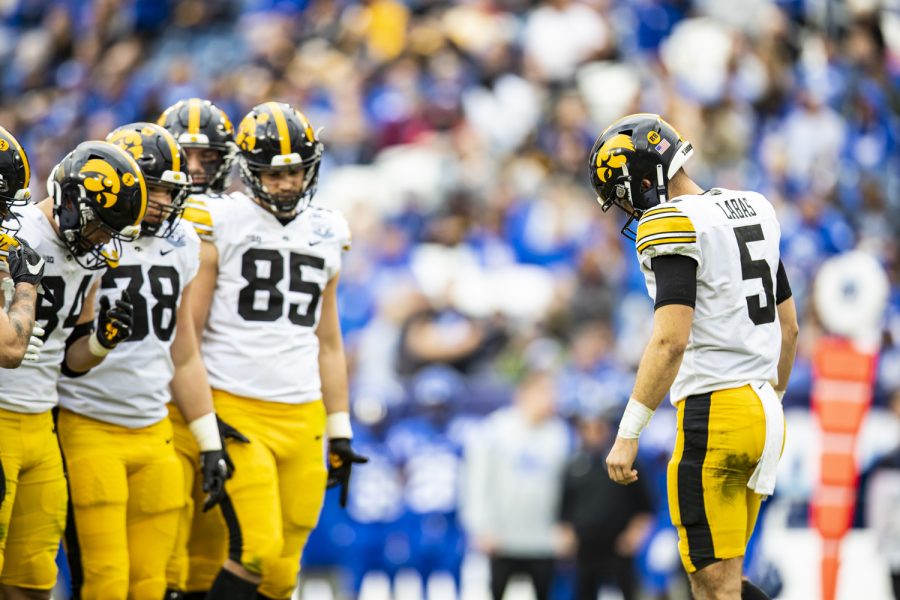 Iowa Football's Jack Campbell Plays In Music City Bowl Following Grandfather's Death