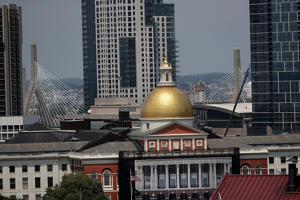 Tallest building in the city: Susan Kreiter/Globe Staff