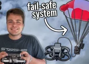 Awesome parachute system saves drones and rockets