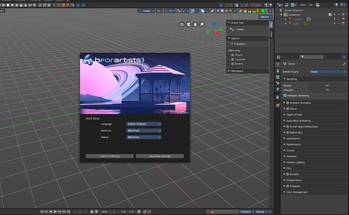 Bforartists 3 Blender based fork latest release