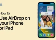 How to use AirDrop on the iPhone or iPad