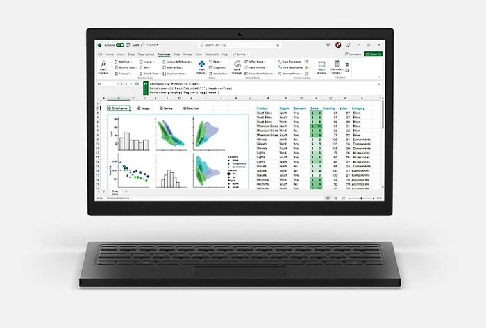 How to use Python in Excel spreadsheets for data analytics