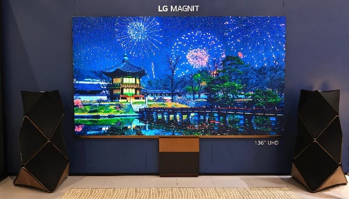 LG Magnit Micro LED TV teams up with B&O