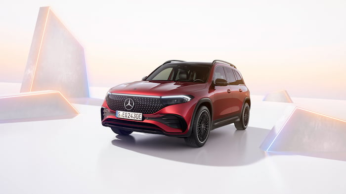 Mercedes EQB SUV gets a new look and features