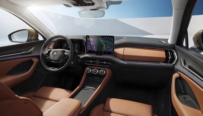 New Skoda Kodiak interior revealed