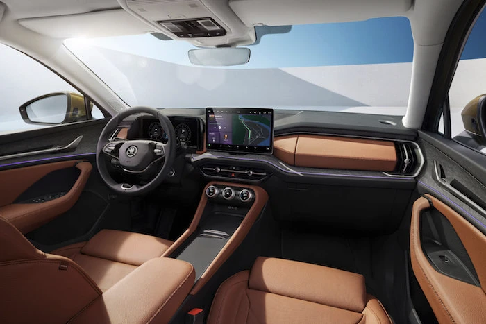 New Skoda Kodiak interior revealed