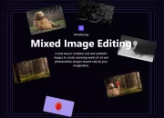 Playground AI Mixed Image Editing combines images for AI art