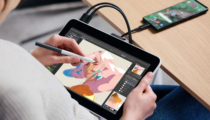 Wacom One creative pen displays and pen tablets