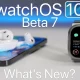 Whats’s new in watchOS 10 beta 7 (Video)