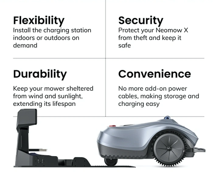 robot lawnmower benefits