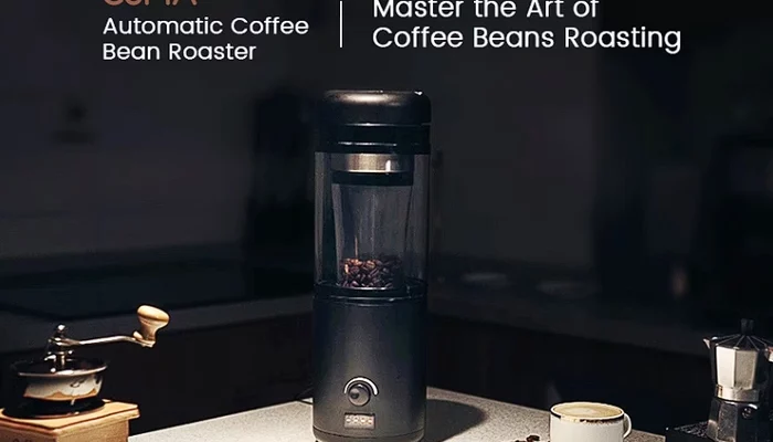 Coma portable coffee bean roaster from 9