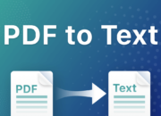 Convert PDF to Text Offline and Online
