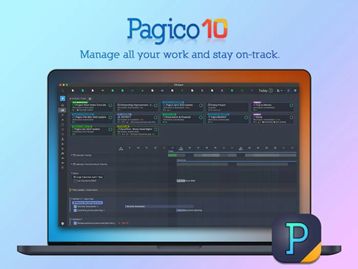 Deals: Pagico 10 Permanent Lifetime License, save 53%