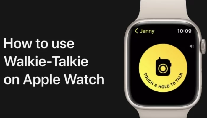 How to use the Walkie Talkie feature on the Apple Watch