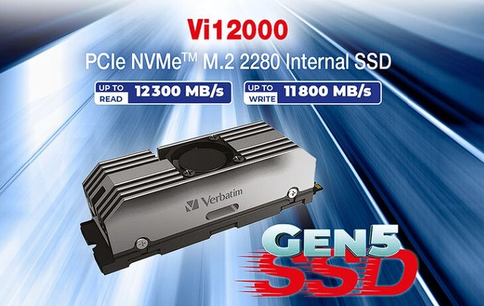 Verbatim Vi7000G 12 GB/s PCIe 5.0 SSD showcased at IFA 2023