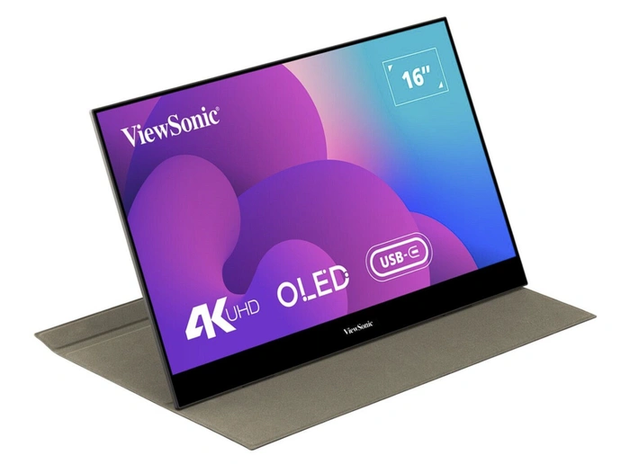 New ViewSonic 4k portable monitors