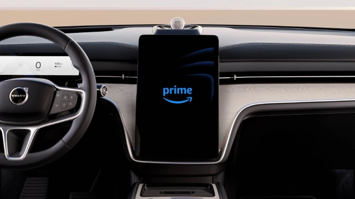 Volvo cars get Prime Video