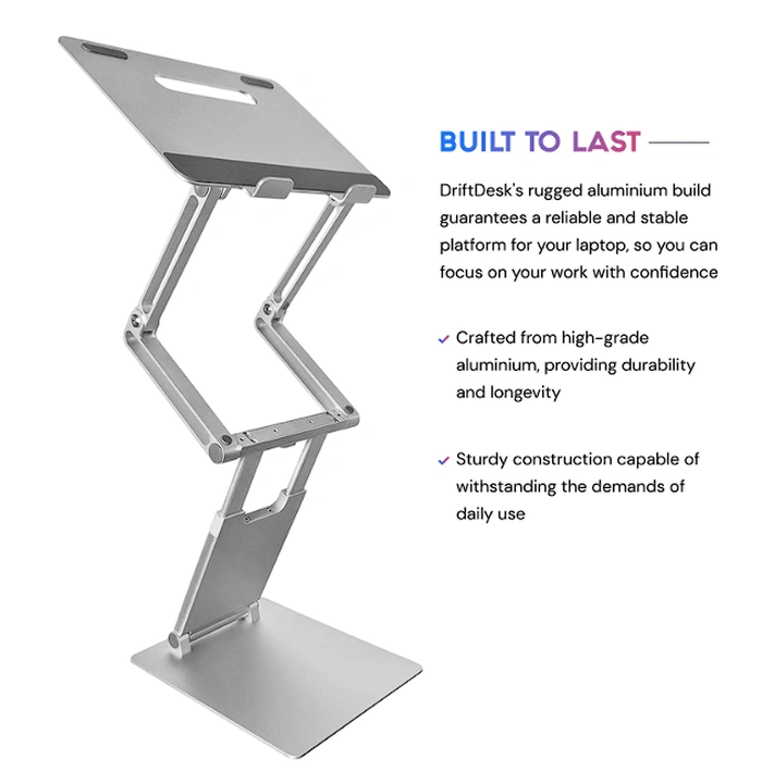 aluminium laptop stand