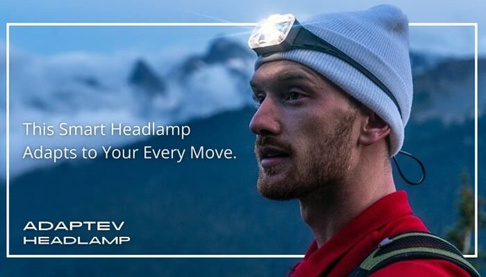 Adaptev head lamp torch with 360° light from 