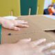 Make cutting cardboard easy for kids with the InvenTABLE