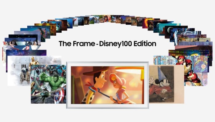 Samsung The Frame-Disney100 Edition TV launched in the US