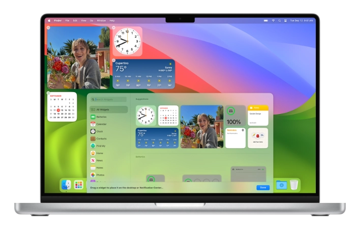 How to add widgets on Mac in macOS Sonoma