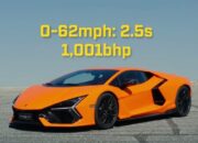 Lamborghini Revuelto on the track (Video)