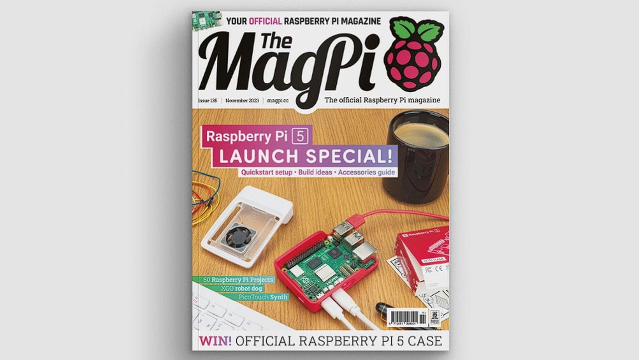 MagPi Raspberry Pi 5 special launch edition magazine