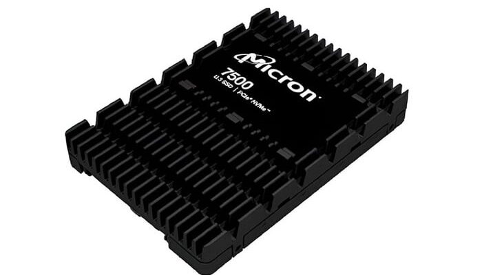 Micron PCIe Gen4 Data Center SSD storage