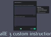 Power up ChatGPT DallE 3 using custom instructions