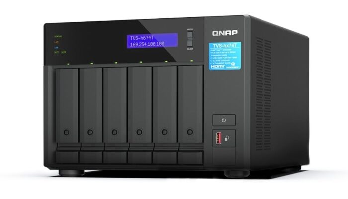 QNAP Thunderbolt 4 NAS TVS-h674T and TVS-h874T