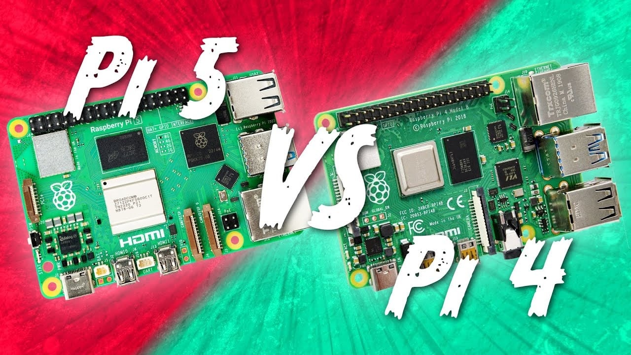 Raspberry Pi 5 vs Raspberry Pi 4 benchmarks compared