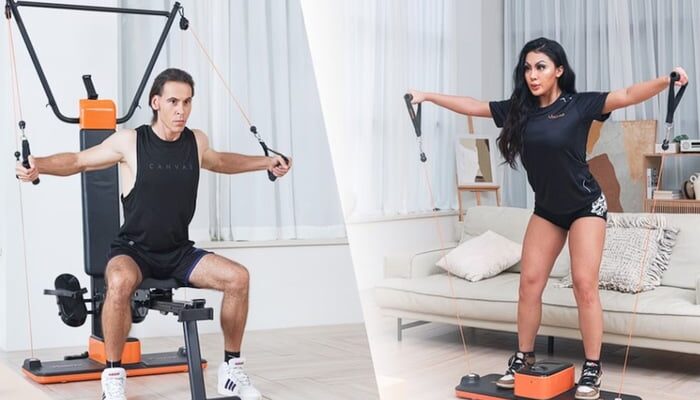 Unitop u-trainer home gym for a full body workout