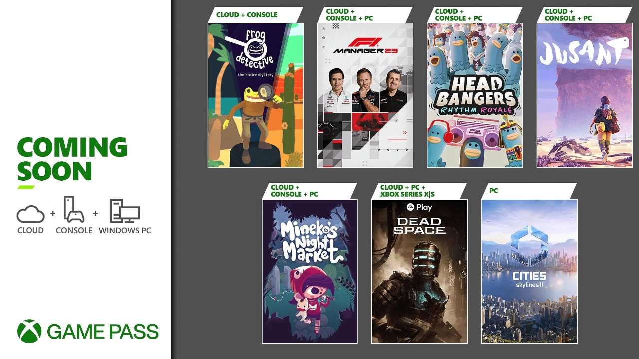 Xbox Game Pass October 2023