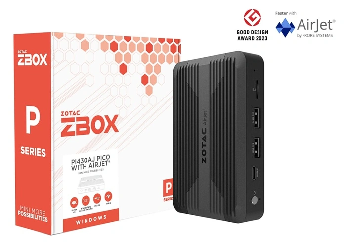 Zotac ZBOX PI430AJ with AirJet mini PC