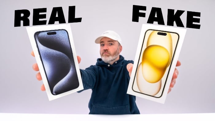 How to spot a fake iPhone 15 (Video)