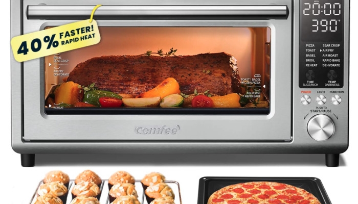 Black Friday Exclusive: Master Holiday Dinners in 15 Minutes with the Comfee FLASHWAVE Toaster Oven
