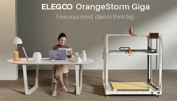 ELEGOO OrangeStorm Giga large volume 3D printer