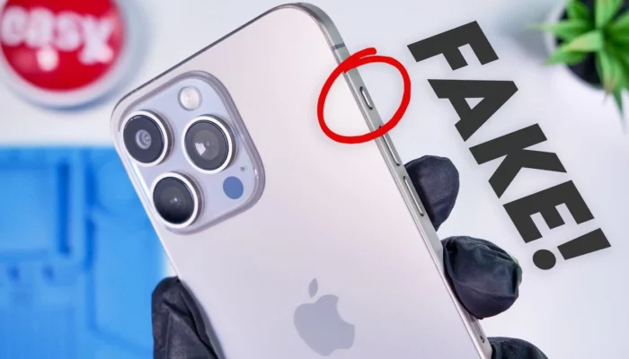 Fake iPhone 15 Pro Max shown off on video