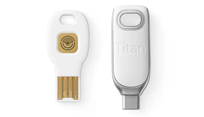 New Google Titan Security Key stores 250 unique passkeys