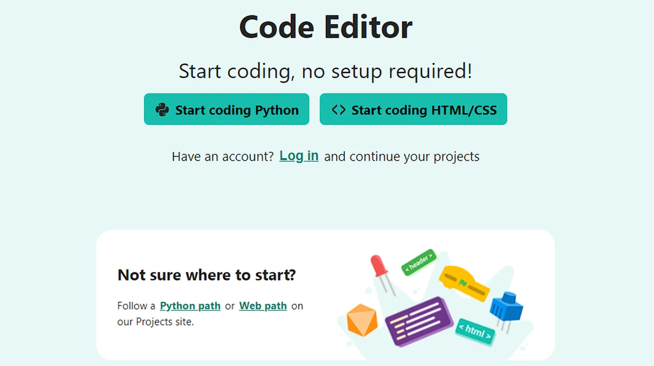 Raspberry Pi Code Editor update adds support for HTML