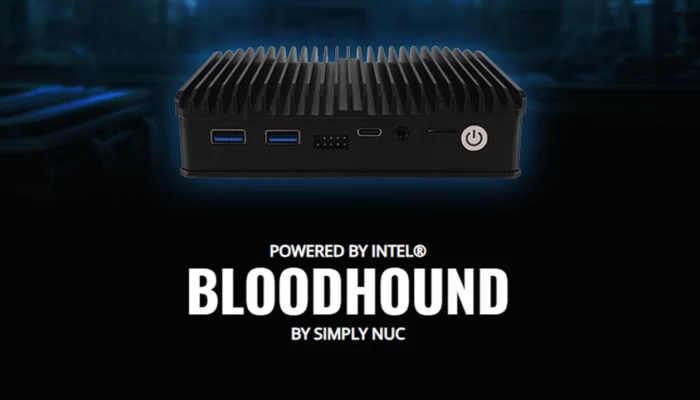 Simply NUC Bloodhound Intel mini PC for IoT and Edge computing