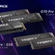 T-FORCE gaming SSDs G70, G70 PRO, G50 and G50 PRO