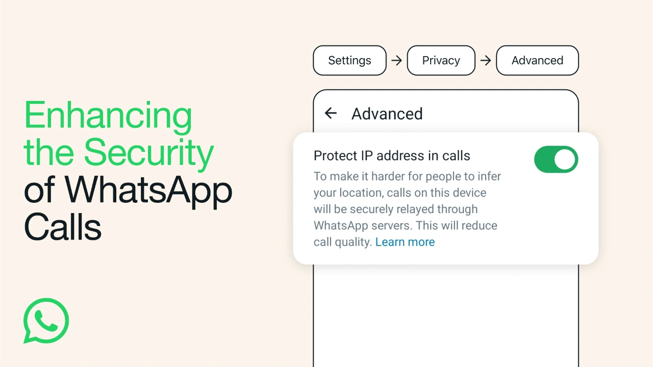 WhatsApp gets improved security for calls