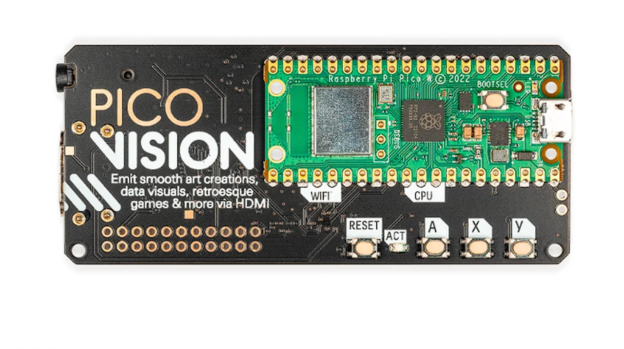 Build Raspberry Pi audio and video projects using the PicoVision