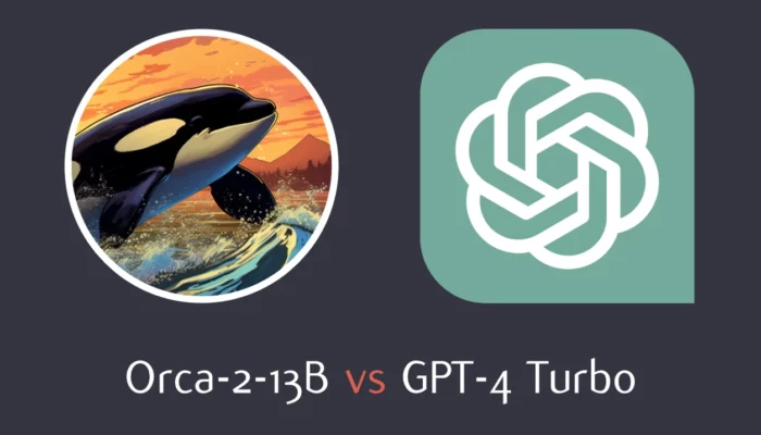 GPT-4 Turbo vs Orca-2-13B AI models compared